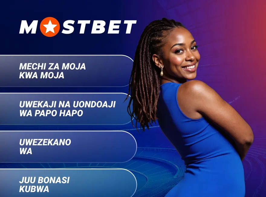 Mostbet Tanzania: mechi za moja kwa moja, uwekaji na uondoaji wa pesa